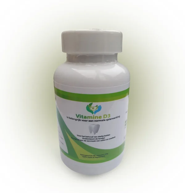 VitamineD3 supplementen 3000 IU 90 Capsules
